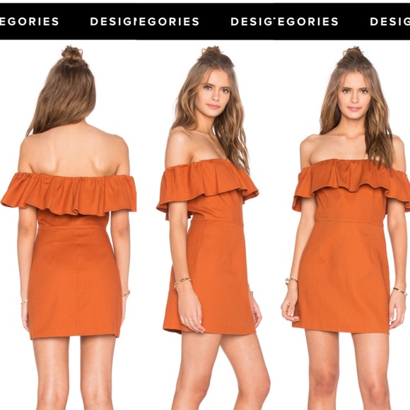 Kendall + Kylie • Ruffle Off Shoulder Dress - Picture 5 of 9